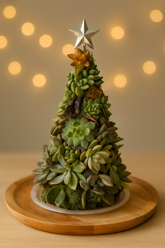 Succulent Christmas Tree Workshop 🎄 (Private Workshop)