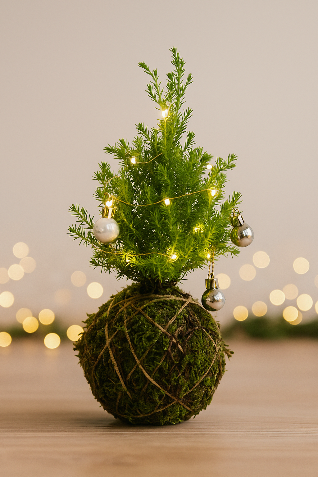 🎄Kokedama Christmas Tree Workshop in Hawai‘i🎄