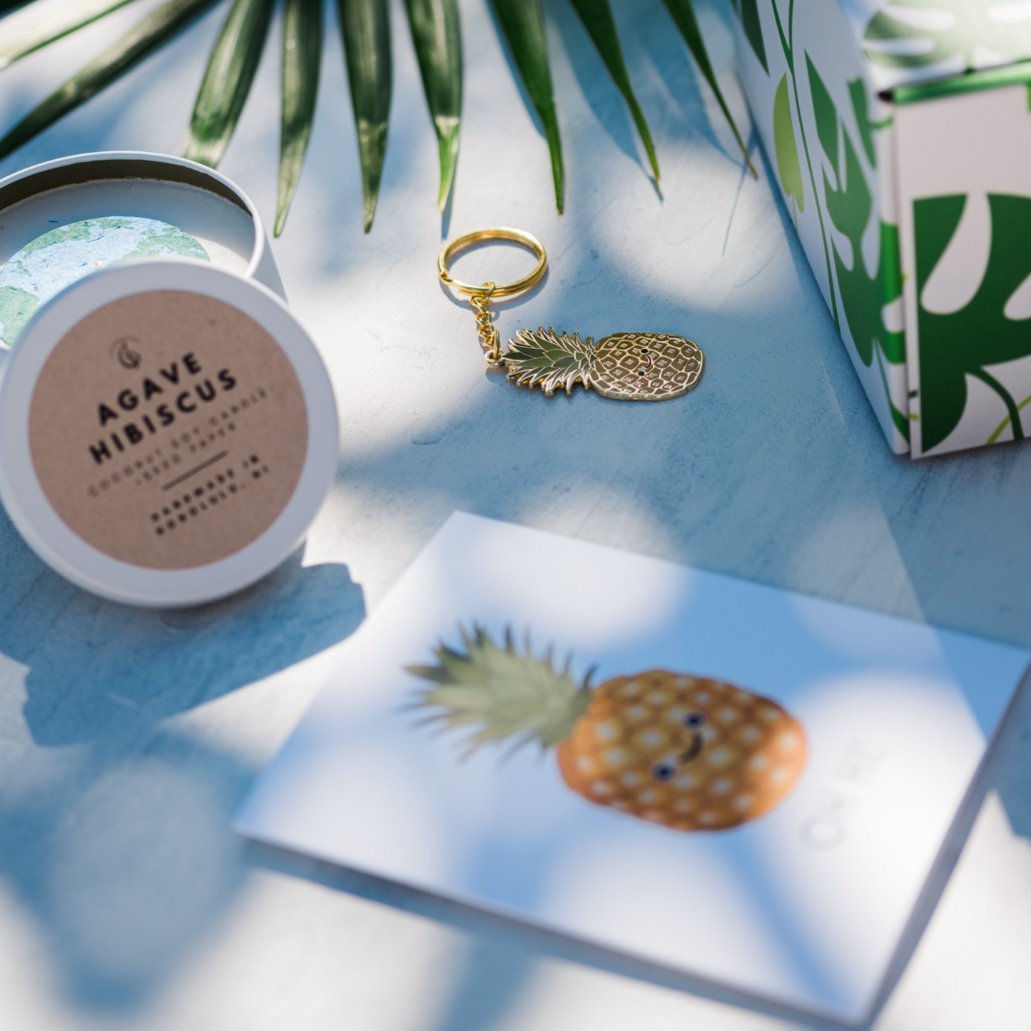 Happy Pineapple Spa Gift Box