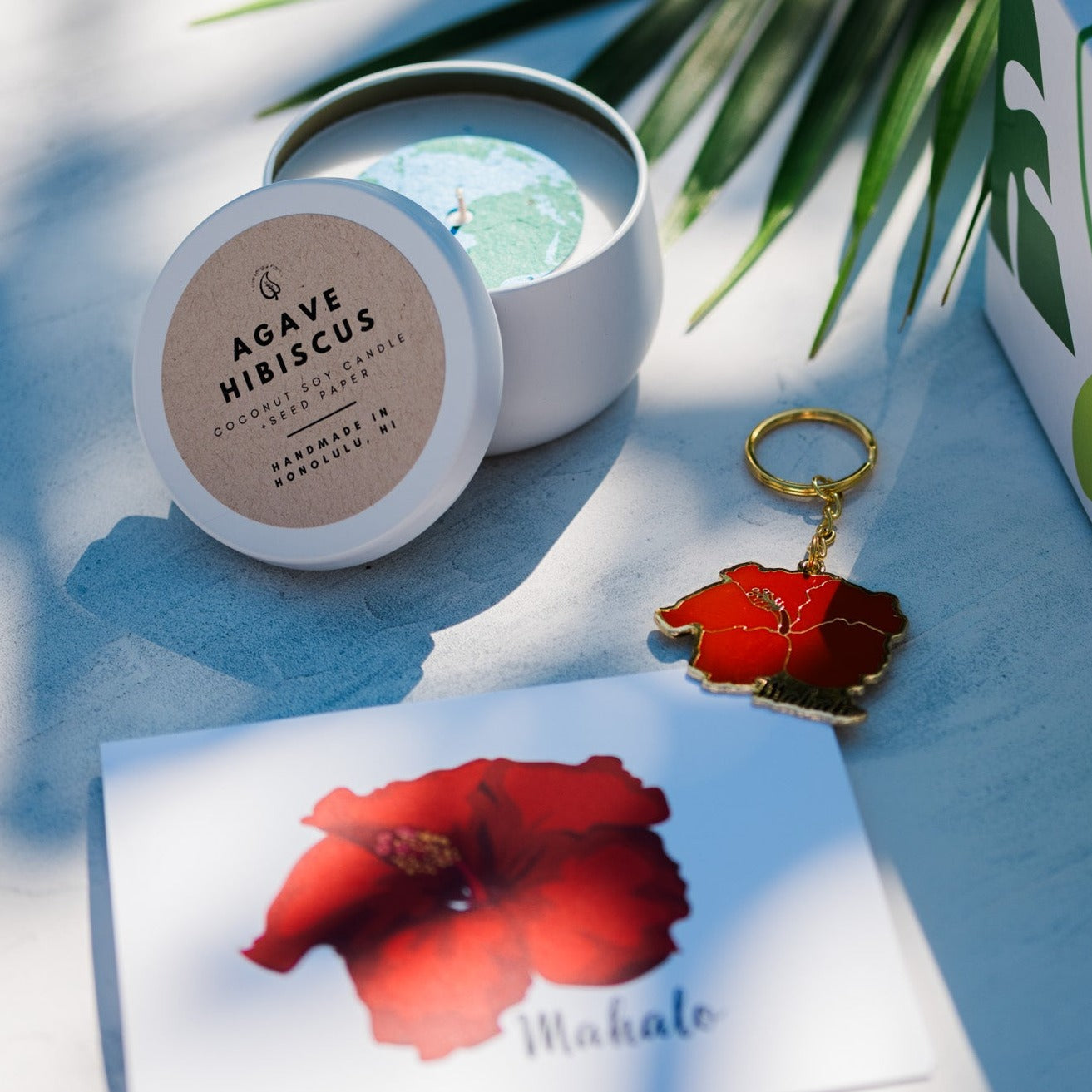 Mahalo Hibiscus Spa Gift Box