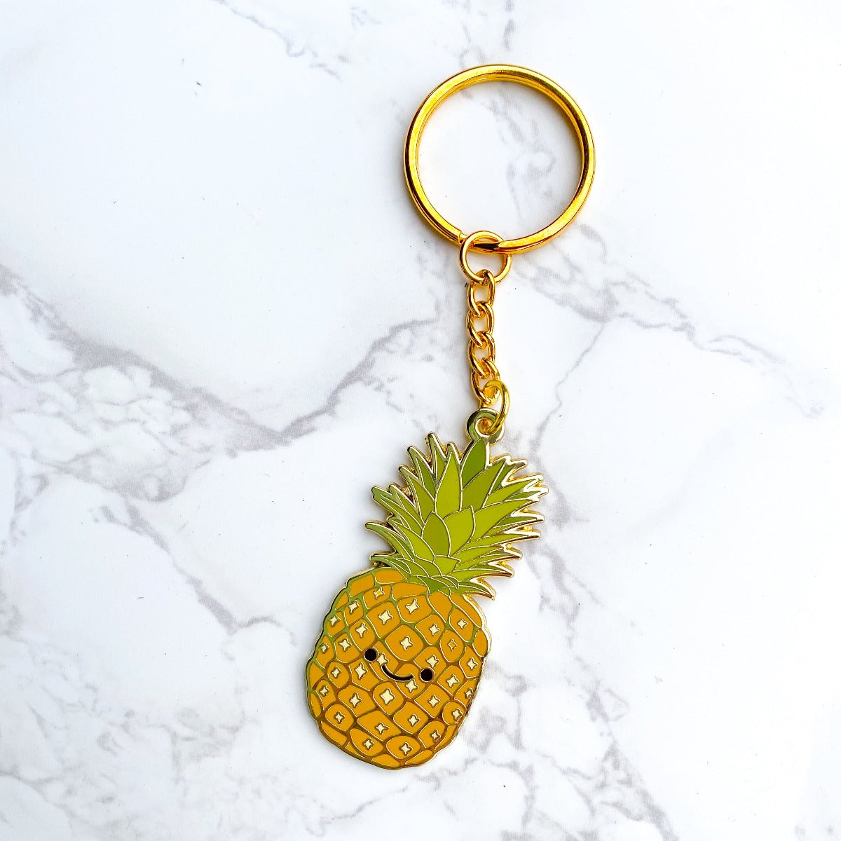 Keychain, Cute Keychain, Cute Keychain for Car Keys, Keychain for Women, Keychain Cute, Key Chain, Cute Gifts for Women, Gifts for Women, hawaiian plants, hawaiian gifts, plant parent, plant lover, aloha, aloha gift, pineapple, pineapple gift, pineapple gifts