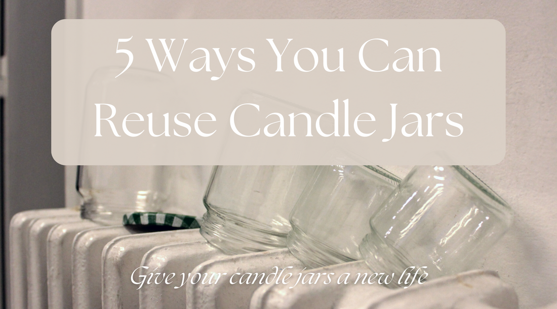 reuse candle jars, reuse candle jar, candle jar, pot, succulent pot, desk organizer, tips to reuse, sustainability, sustainable, pens, fairy lights, fairy light jar, smoothie, drink, food, candy jar