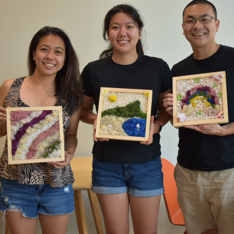 Moss Wall Art Workshop