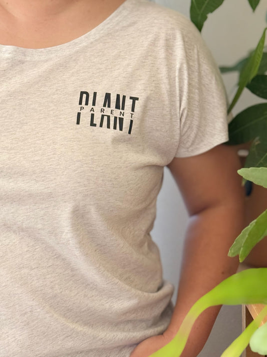 Plant Parent Heather White Dolman Sleeve Top