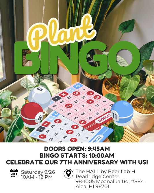 Live Long and Plant 7th Anniversary: Plant Bingo Brunch Celebration & Community Fundraiser