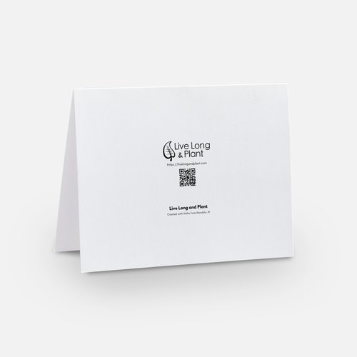 Mahalo Hibiscus Greeting Card