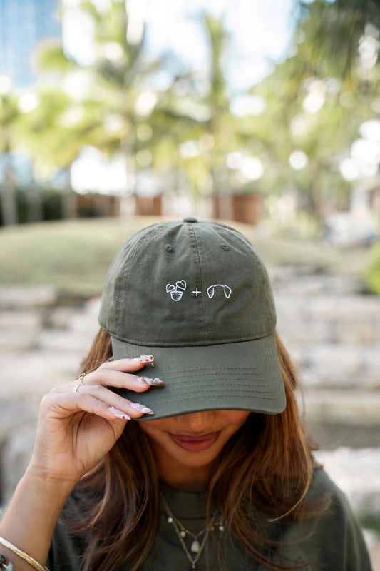 Plant + Pup Baseball Cap