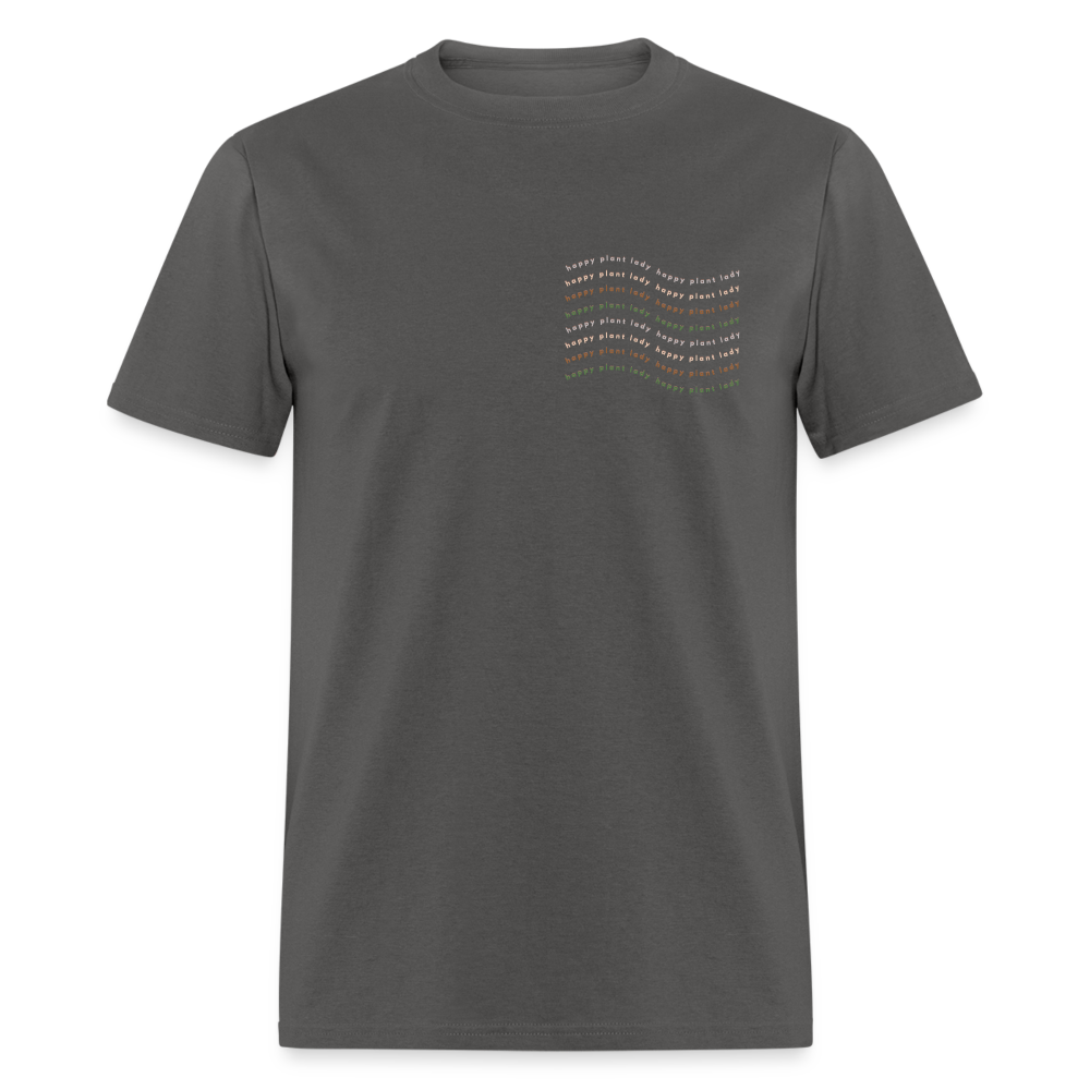 Happy Plant Lady Unisex Classic T-Shirt - charcoal
