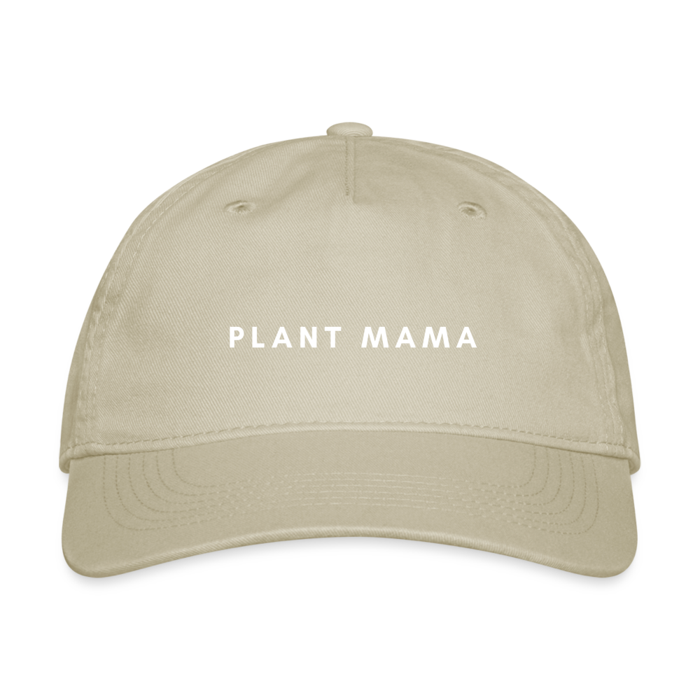 Plant Mama Organic Baseball Cap - khaki