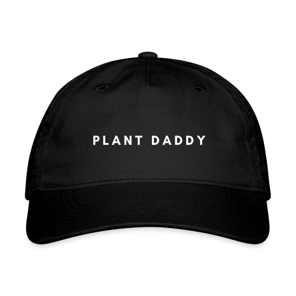 Plant Daddy Organic Baseball Cap - black